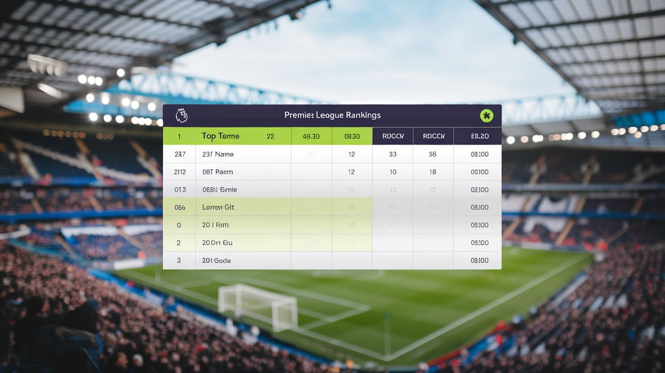 Rankingi Premier League