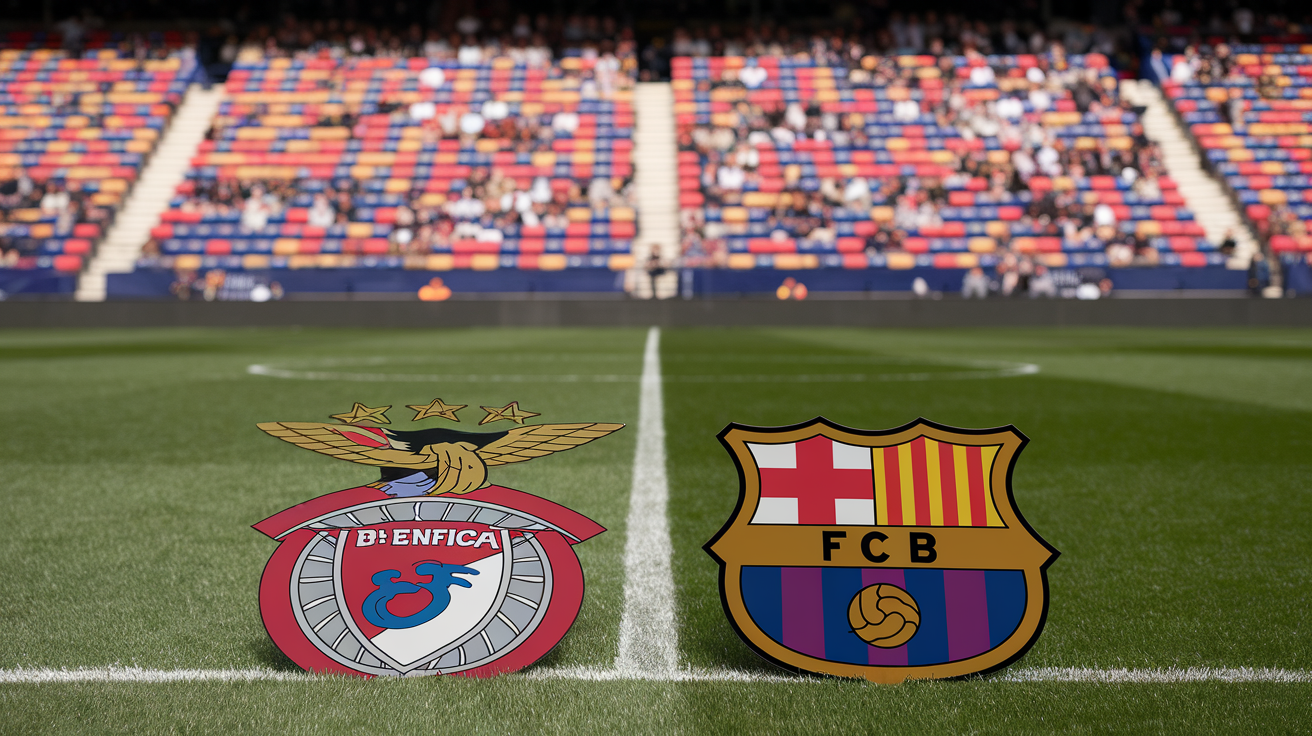 Benfica vs FC Barcelona Lineups